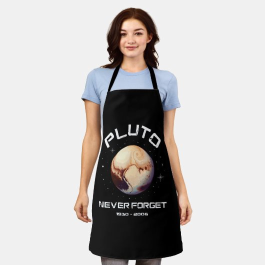 Pluto Never Forget Schürze (Getragen)