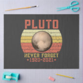 pluto NEVER FORGET Seidenpapier (Basteln)