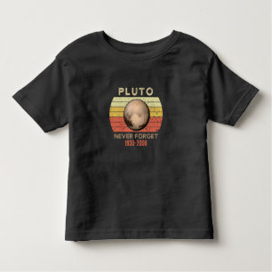 pluto nie vergessen, eris, mond, astronomo, astron kleinkind t-shirt