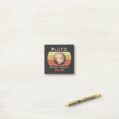 pluto nie vergessen, eris, mond, astronomo, astron post-it klebezettel (Auf Schreibtisch)