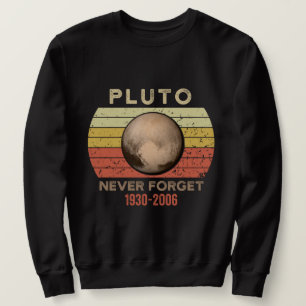 pluto nie vergessen, eris, mond, astronomo, astron sweatshirt