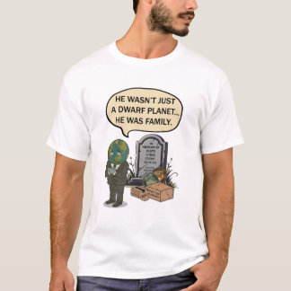 Pluto nie vergessen Zwergplanet Lustiger Weltraum- T-Shirt