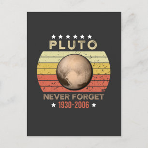 Pluto Niemals Vergessen 1930-2006 Postkarte