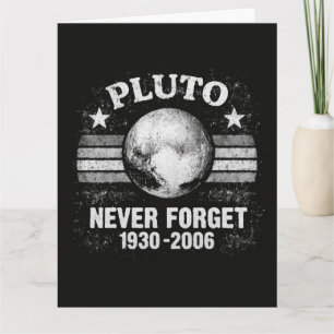 Pluto Niemals Vergessen Karte