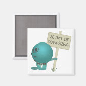 Pluto: Opfer der Verkleinerung Magnet (Vorderseite/Rückseite)