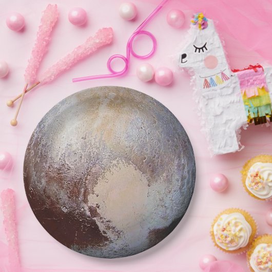 Pluto paperplate from the Cosmic Party Collection  Pappteller (Party)