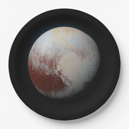 Pluto Pappteller (Vorderseite)