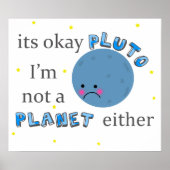 Pluto-Plakat Poster (Vorne)