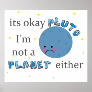 Pluto-Plakat Poster