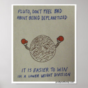 Pluto-Plakat Poster
