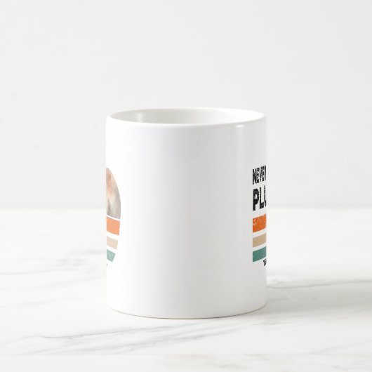 Pluto Planet Funny Geschenk Souvenir Kaffeetasse (Mittel)