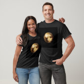 Pluto Planet in Wasserfarben gestrichen T-Shirt (Unisex)