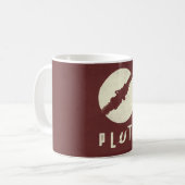 Pluto Planet Raum Design Tasse (Vorderseite Links)