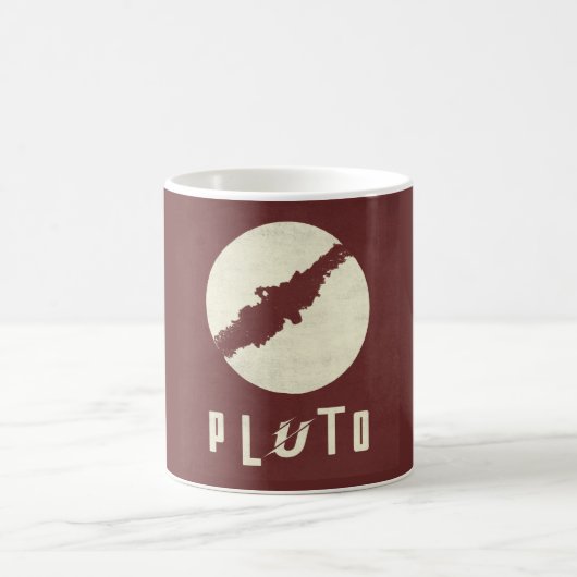 Pluto Planet Raum Design Tasse (Mittel)
