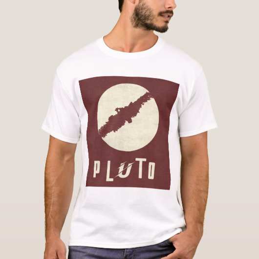 Pluto Planet T-Shirt (Vorderseite)