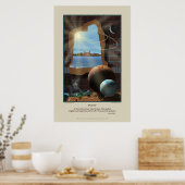 Pluto Poster (Küche)