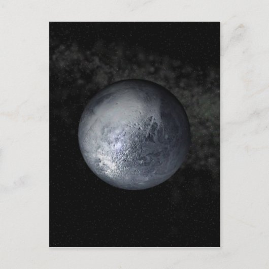 Pluto Postkarte (Vorderseite)