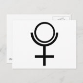 PLUTO POSTKARTE (Vorne/Hinten)