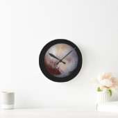Pluto Runde Wanduhr (Zuhause)