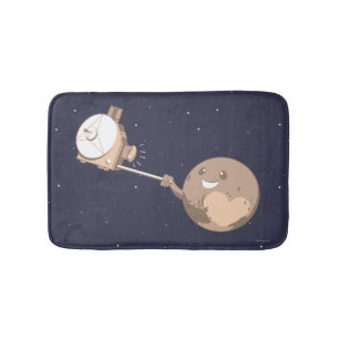 Pluto Selfie Badematte