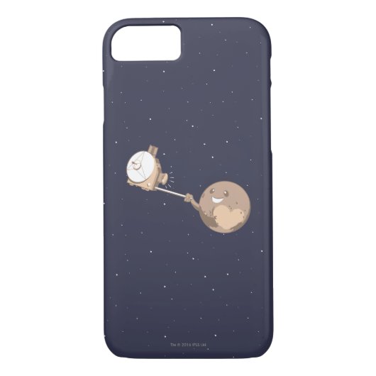 Pluto Selfie Case-Mate iPhone Hülle (Rückseite)