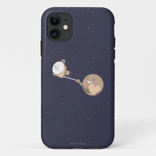 Pluto Selfie Case-Mate iPhone Hülle (Rückseite)