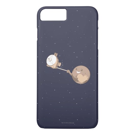 Pluto Selfie Case-Mate iPhone Hülle (Rückseite)