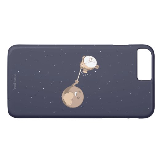 Pluto Selfie Case-Mate iPhone Hülle (Rückseite (Horizontal))