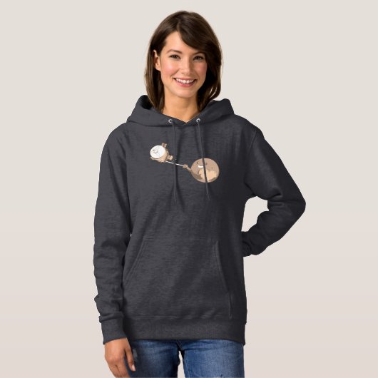 Pluto Selfie Hoodie (Vorne ganz)