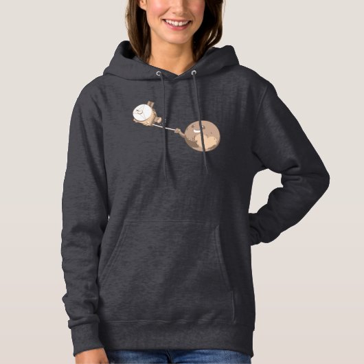 Pluto Selfie Hoodie (Vorderseite)