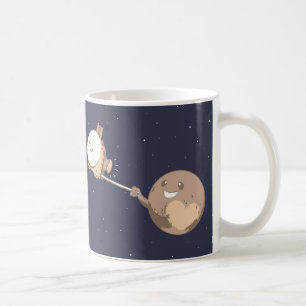 Pluto Selfie Kaffeetasse