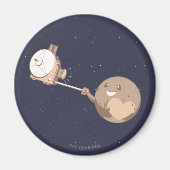 Pluto Selfie Magnet (Vorne)