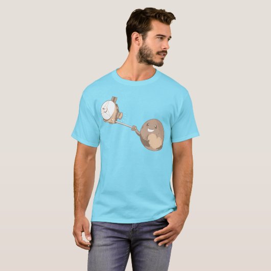 Pluto Selfie T-Shirt (Vorne ganz)