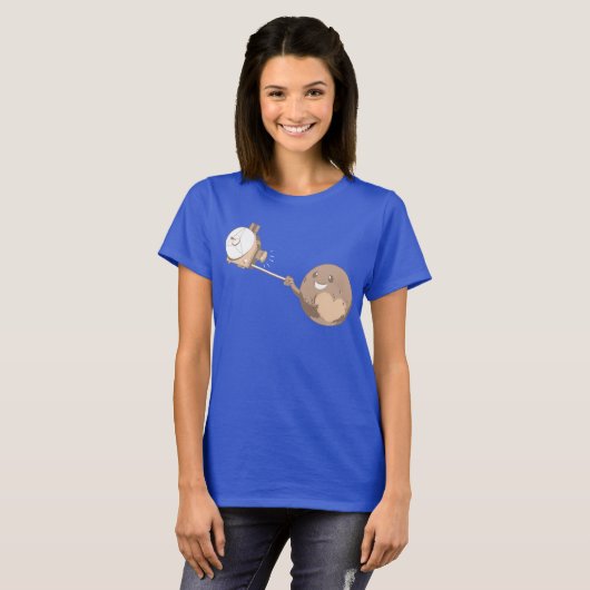 Pluto Selfie T-Shirt (Vorne ganz)