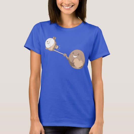Pluto Selfie T-Shirt (Vorderseite)