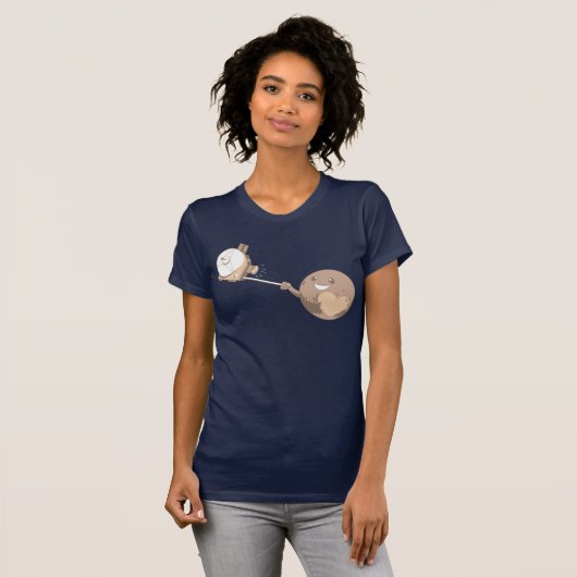 Pluto Selfie T-Shirt (Vorne ganz)
