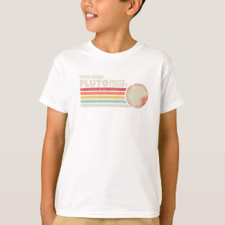 Pluto-Shirt niemals vergessen. Retro Stil lustiger T-Shirt