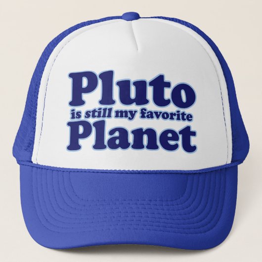 Pluto Truckerkappe (Vorderseite)