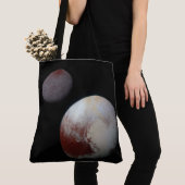 Pluto und Charon 9. Planet oder Zwergplanet Sonnen Tasche (Von Nahem)