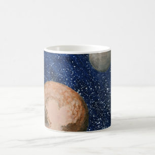 Pluto und Charon Kaffeetasse