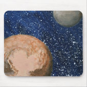Pluto und Charon Mousepad (Vorne)