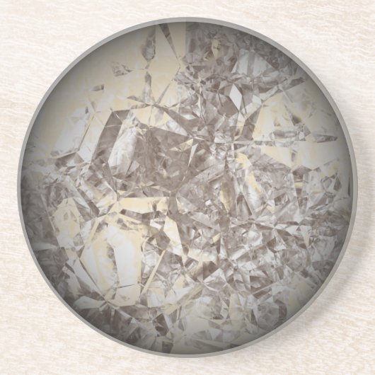 Pluto-Untersetzer Sandstein Untersetzer (Vorne)