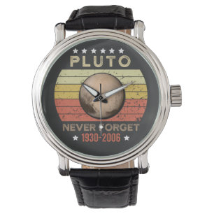 Pluto Vergessen Sie 1930-2006 nie Armbanduhr