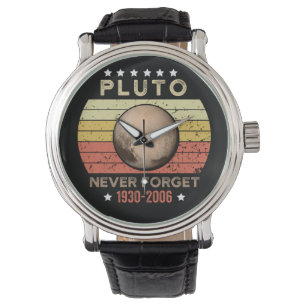 Pluto Vergessen Sie 1930-2006 nie Armbanduhr