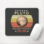 Pluto Vergessen Sie 1930-2006 nie Mousepad (Mit Mouse)