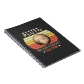 Pluto Vergessen Sie 1930-2006 nie Notizblock (Rechte Seite)