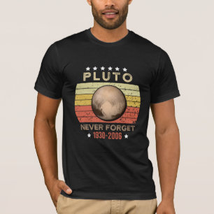 Pluto Vergessen Sie 1930-2006 nie T-Shirt