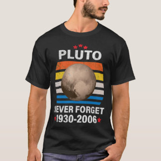 Pluto Vergessen Sie Geschenke Pluto nie vergessen  T-Shirt