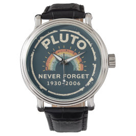 Pluto Vergessen Sie nie 1930-2006 Vintagen Retro-P Armbanduhr