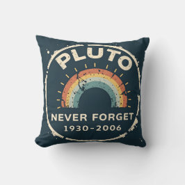 Pluto Vergessen Sie nie 1930-2006 Vintagen Retro-P Kissen